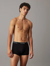 3 PACK MODERN COTTON TRUNK 3963 - TRIPLE BLACK (TM6)