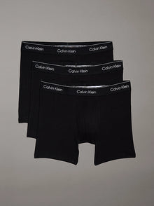  3 PACK MODERN COTTON BOXER BRIEF 3964 - TRIPLE BLACK (TM6)