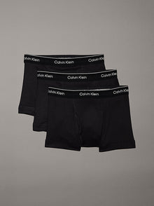  3 PACK COTTON CLASSICS TRUNK 4002 - TRIPLE BLACK (001)