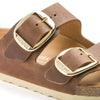 ARIZONA BIG BUCKLE OILED LEATHER COGNAC