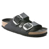 ARIZONA BIG BUCKLE OILED LEATHER BLACK SILVER