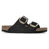 ARIZONA BIG BUCKLE NUBUCK BLACK GOLD