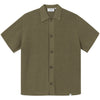 GUSTAVO SS KNITTED SHIRT SURPLUS GREEN