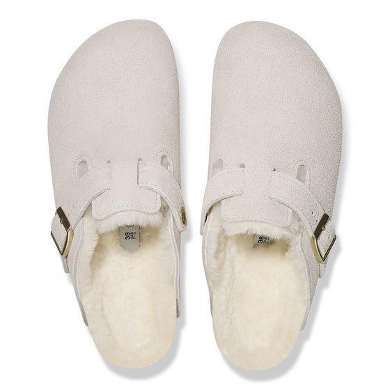 BOSTON SHEARLING ANTIQUE WHITE