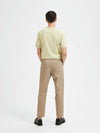 MILES SLIM TAPERED 172 STRETCH CHINO GREIGE