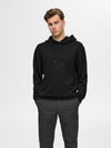 EMANUEL SOFT HOOD SWEAT BLACK