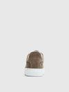 DAVID CHUNKY SUEDE TRAINER GRIEGE