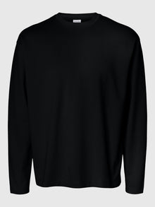  OSCAR LS T-SHIRT BLACK