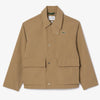 BH7277 SHORT SHOWERPROOF SNAPS JACKET DARK BEIGE (CB8)