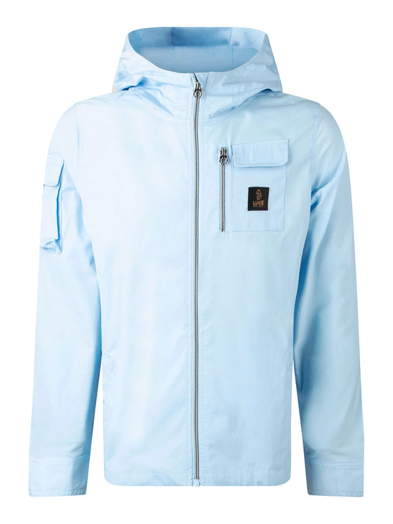 NEPAL HOODED JACKET SKY BLUE