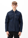 VIETNAM ZIP THROUGH JACKET NAVY