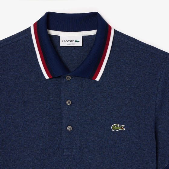 PH3461 REGULAR FIT CONTRAST COLLAR POLO NAVY MARL (3GF)