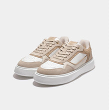  OVERSIZED FORUM COURT TRAINER BEIGE CAIMAN CROC