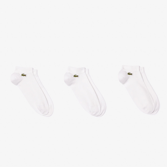 RA2917 3 PACK LOW SOCKS WHITE/WHITE/WHITE (Z92)