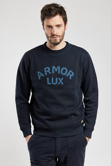  73055 APPLIQUÉ LOGO SWEATSHIRT RICH NAVY