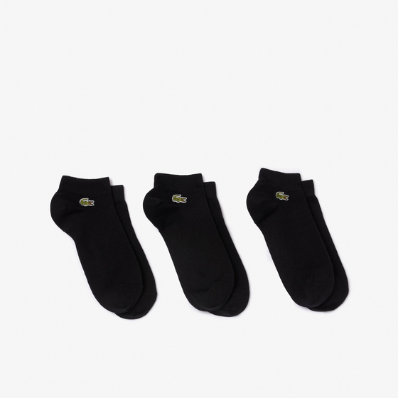 RA2917 3 PACK LOW SOCKS BLACK/BLACK (8VM)