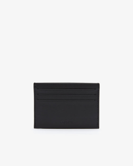 NH1346 LEATHER CARD HOLDER BLACK