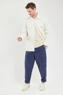  71634 TWILL OVERSHIRT LIGHT OYSTER (NEC)