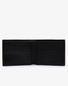 NH1115 EMBOSSED LEATHER WALLET BLACK