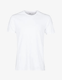  CLASSIC ORGANIC CREW NECK T-SHIRT OPTICALWHITE