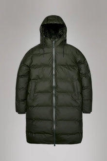  ALTA LONG PUFFER JACKET GREEN