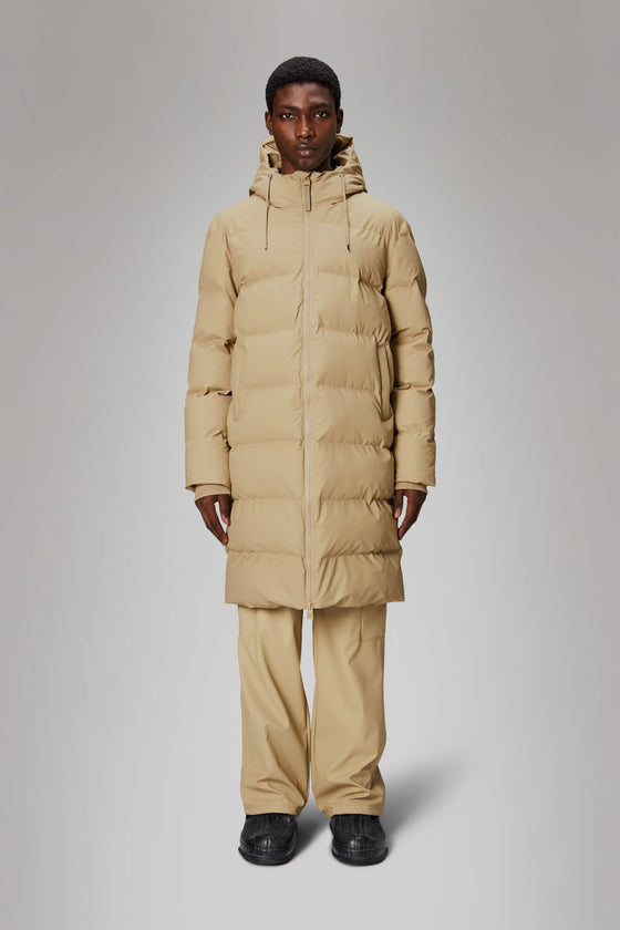 ALTA LONG PUFFER JACKET SAND