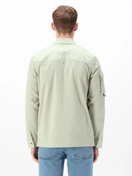 VIETNAM ZIP THROUGH JACKET PALE GREEN