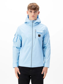  NEPAL HOODED JACKET SKY BLUE