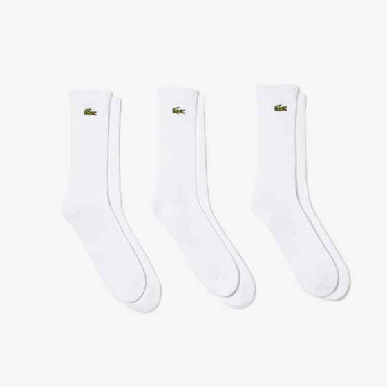 RA4182 3 PACK SPORTS SOCKS WHITE/WHITE/WHITE (Z92)