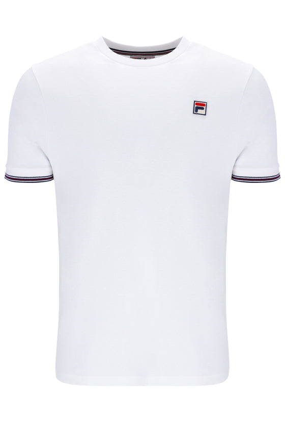 CALEB TIPPED T-SHIRT WHITE