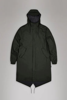  FISHTAIL LONG PARKA GREEN