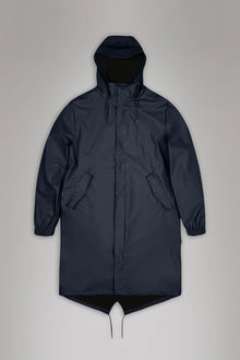  FISHTAIL LONG PARKA NAVY