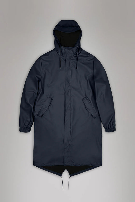 FISHTAIL LONG PARKA NAVY