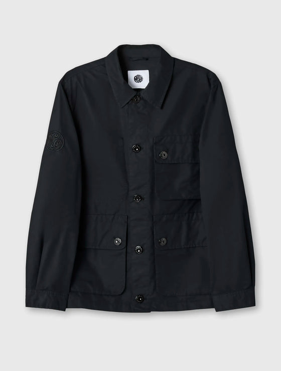 HEATHEN OVERSHIRT BLACK VR034