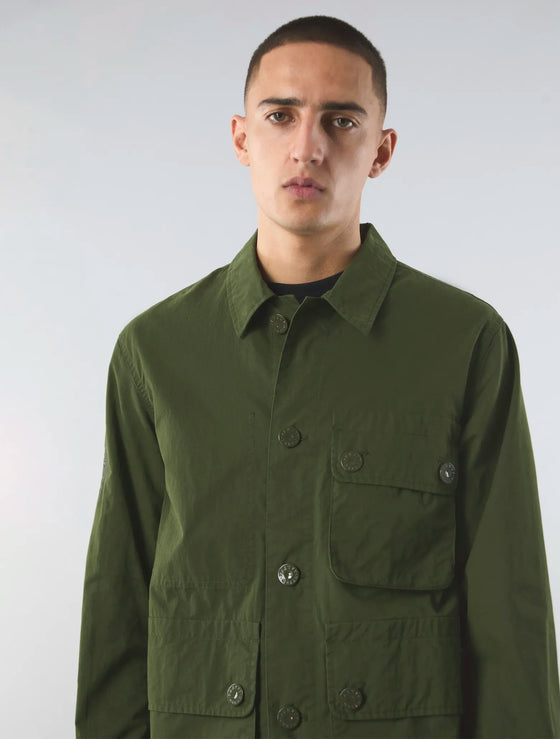 HEATHEN OVERSHIRT GREEN VR034