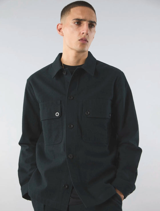 LIBERTINE OVERSHIRT BLACK