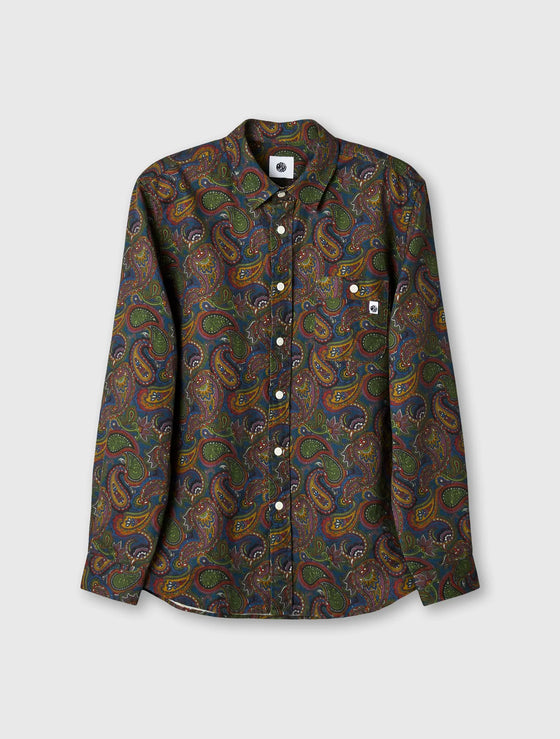 15TH ANNIVERSARY PAISLEY LS SHIRT MULTI