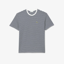  TH9749 HEAVY COTTON STRIPED T-SHIRT NAVY WHITE (522)