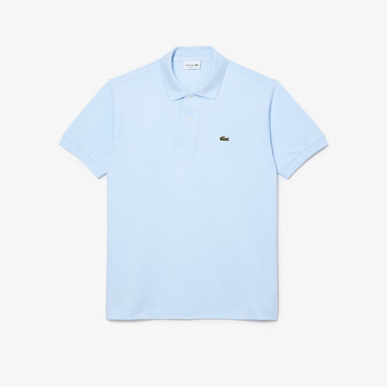 L.12.12 CLASSIC FIT PIQUE POLO SHIRT RILL BLUE (T01)