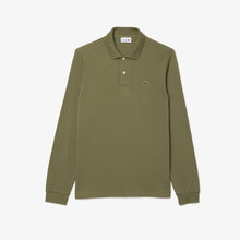  L1312 CLASSIC FIT LS PIQUE POLO KHAKI (BMY)