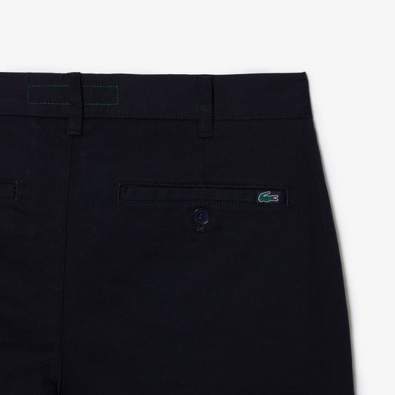 FH2647 STRETCH COTTON TAILORED SHORTS NAVY (HDE)