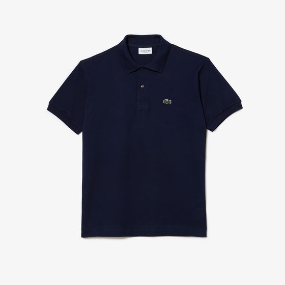 L.12.12 CLASSIC FIT PIQUE POLO SHIRT NAVY (166)