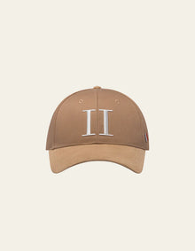  BASEBALL CAP SUEDE II CAMEL / LIGHT IVORY