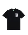 SABIO BACK PRINT T-SHIRT BLACK