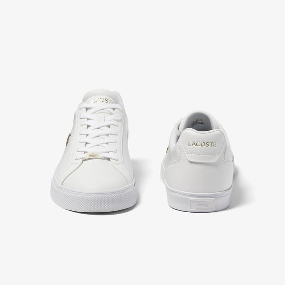 LEROND PRO LEATHER TRAINERS WHITE