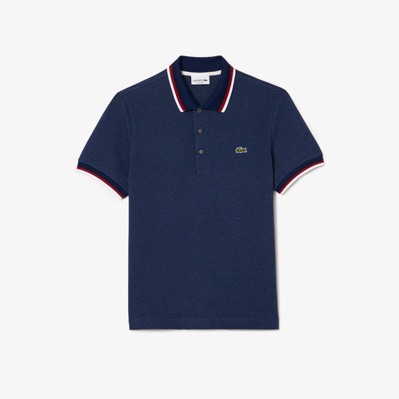 PH3461 REGULAR FIT CONTRAST COLLAR POLO NAVY MARL (3GF)