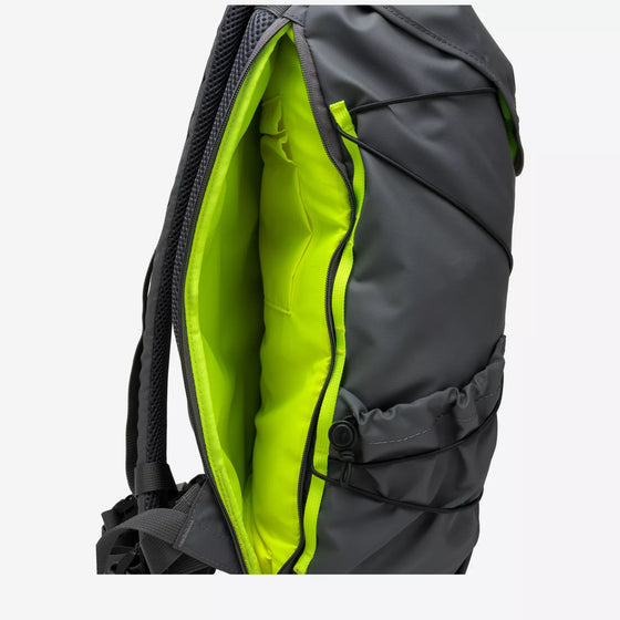 34002 WHARFE FLAP OVER  BACKPACK GREY NEON 22L