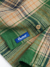 BRUSHED CHECK OVERSHIRT EDEN