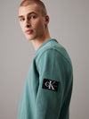 BADGE SLEEVE CREW NECK SWEATSHIRT NORTH ATLANTIC (CH2)