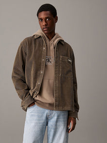  RELAX CORDUROY OVERSHIRT TARMAC (6678)